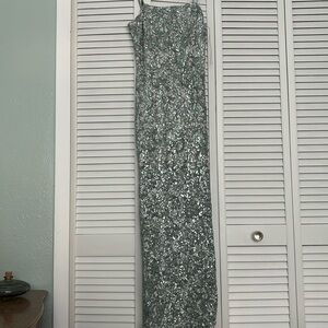 Bodycon formal floor length dress